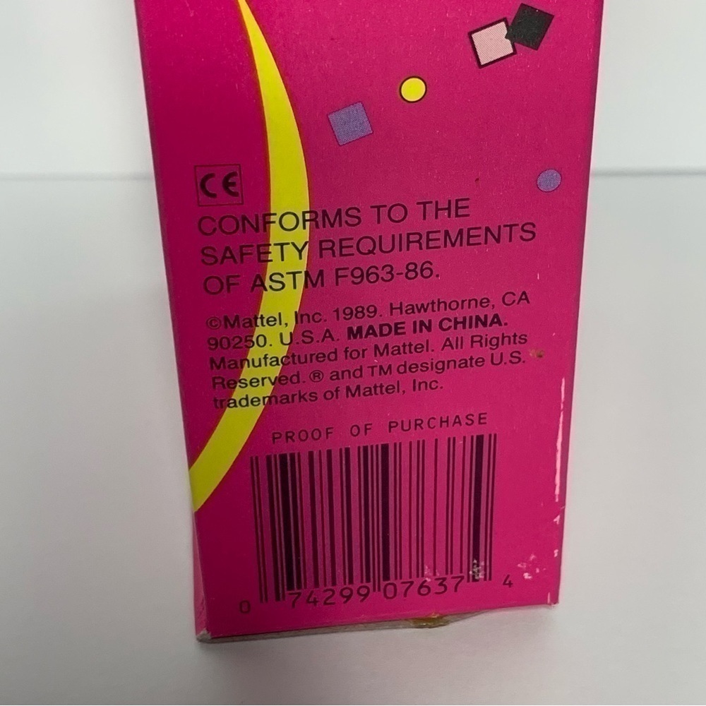 1989 Vintage Mattel Party Pink Barbie Winn-Dixie Special #7637 Sealed NRFB - Picture 6 of 10